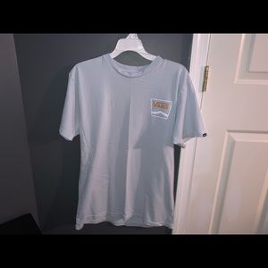 Light Blue Vans Shirt